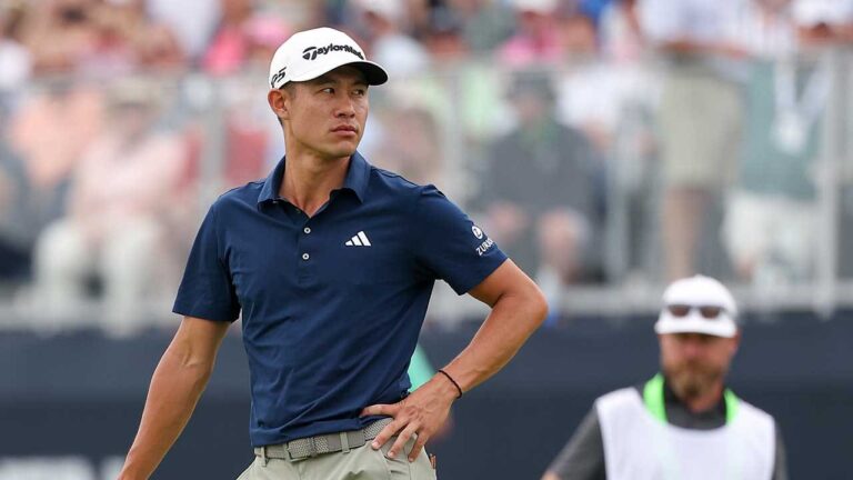 Collin Morikawa lashes out at reporter at press conference: ‘Don’t put me down’