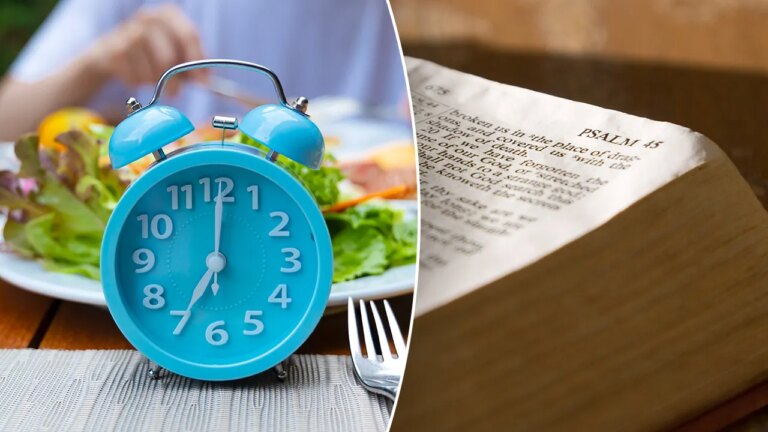 Intermittent fasting compared to biblical fasting for spiritual purposes