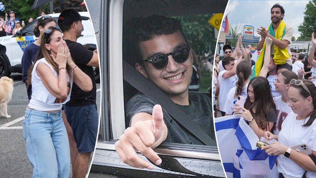 Former Hamas hostage Edan Alexander returns to New Jersey after 585 days