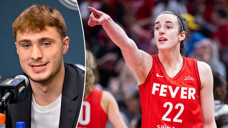 NBA’s top draft pick puts Caitlin Clark on WNBA Mount Rushmore