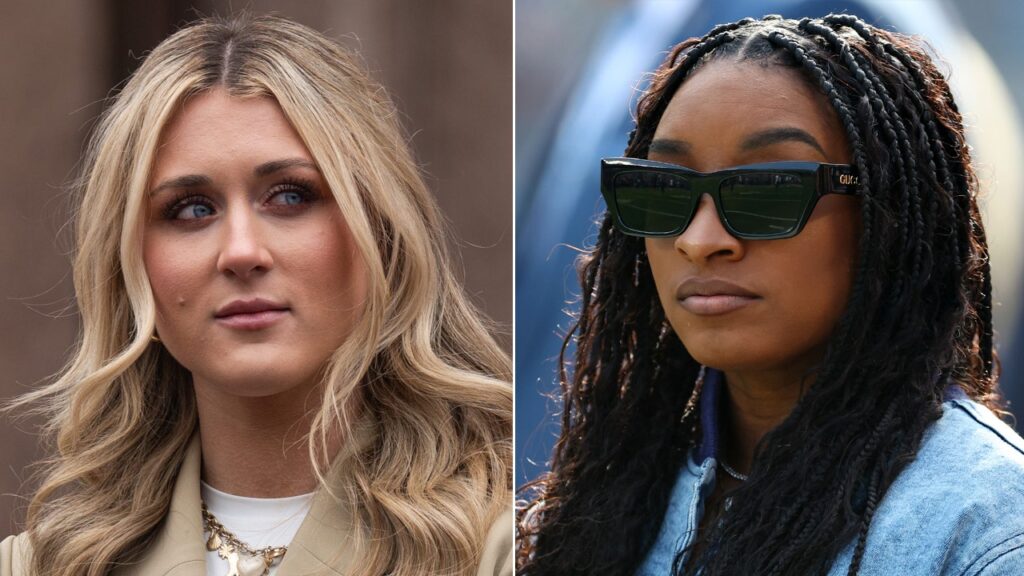 Why Riley Gaines ‘almost’ feels bad for Simone Biles