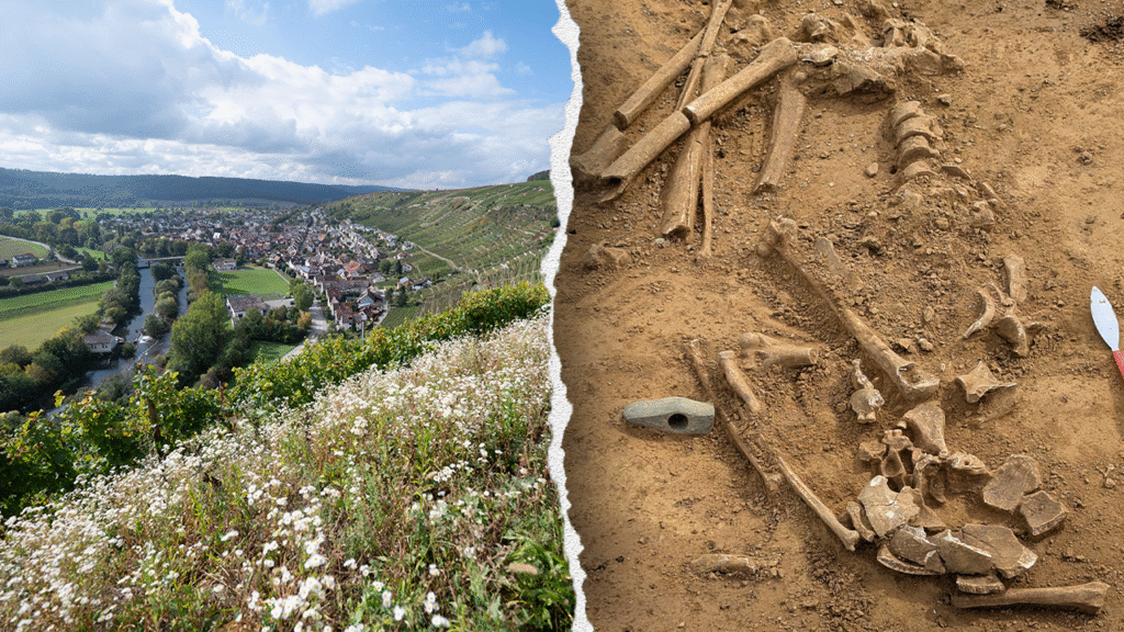 Mysterious grave of woman and girl from 400 B.C. discovered in idyllic German town Mysterious grave of woman and girl from 400 B.C. discovered in idyllic German town