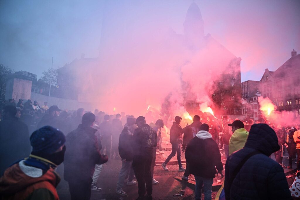 Details about violence against Israeli soccer fans in Amsterdam emerge Details about violence against Israeli soccer fans in Amsterdam emerge
