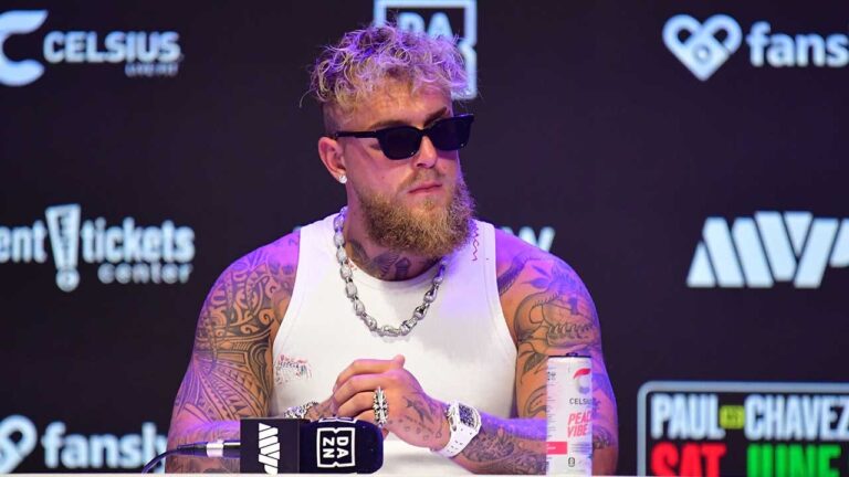 Jake Paul defends Tyson fight, storms off heated Piers Morgan interview