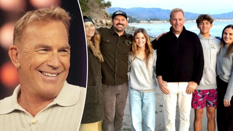 ‘Yellowstone’ star Kevin Costner shares insights on fatherhood at 70