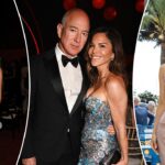 Lauren Sánchez’s inner circle includes stars Kim Kardashian and Katy Perry