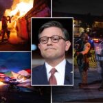 Johnson backs Hegseth warning about possible Marine deployment to anti-ICE riots