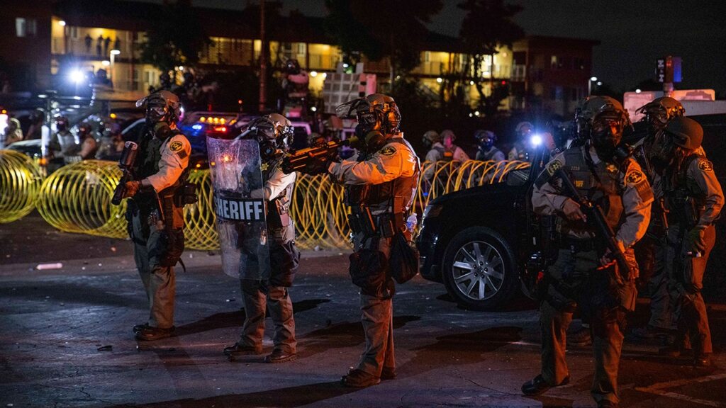 President promises ‘disrespect will not be tolerated’ amid demonstrations against enforcement efforts