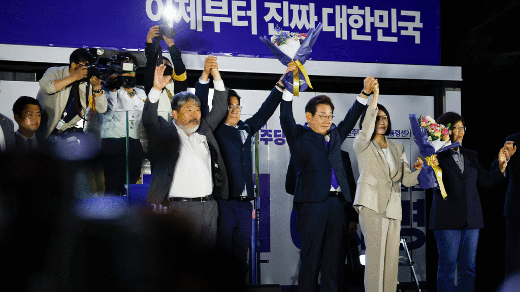 South Korean liberal Lee Jae-myung wins presidency after political upheaval South Korean liberal Lee Jae-myung wins presidency after political upheaval