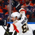 Marchand’s double-OT goal gives Panthers win over Oilers in Game 2