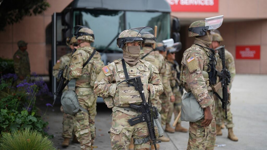 DOJ defends Trump’s power to deploy National Guard amid California legal battle DOJ defends Trump’s power to deploy National Guard amid California legal battle