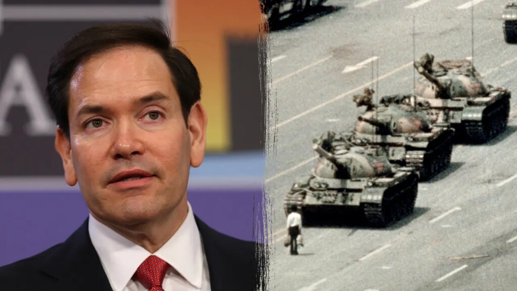 US and China clash over 36th anniversary of Tiananmen Square massacre