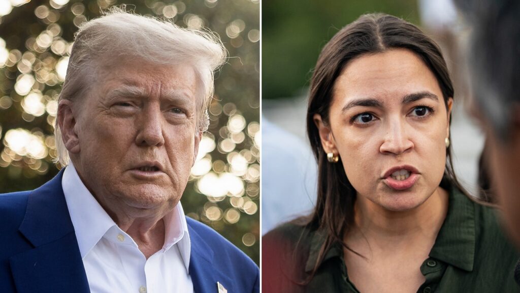 Trump dares AOC to ‘make my day’ with impeachment threat over Iran strikes