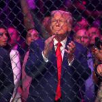 UFC fans have mixed feelings on Trump ahead of his appearance at the match
