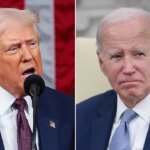 Trump shares social media post claiming Biden died in 2020, replaced with clones