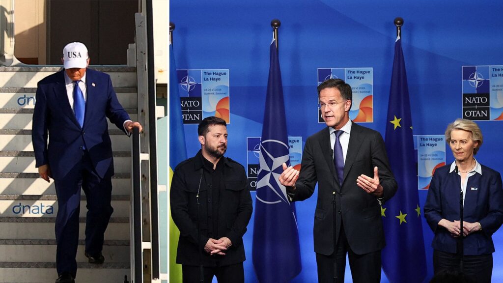 Trump meets NATO leaders after Rutte praises his ‘action on Iran’
