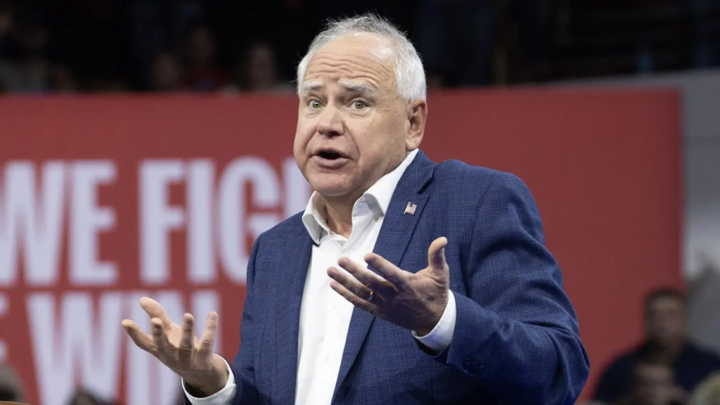 Failed Dem VP nominee goes off script at liberal think tank event Failed Dem VP nominee goes off script at liberal think tank event