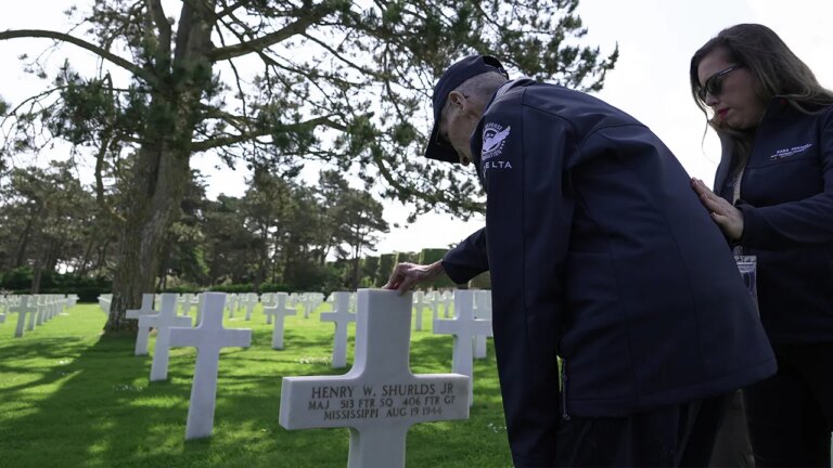 WWII veterans return to Normandy beaches for 81st D-Day anniversary