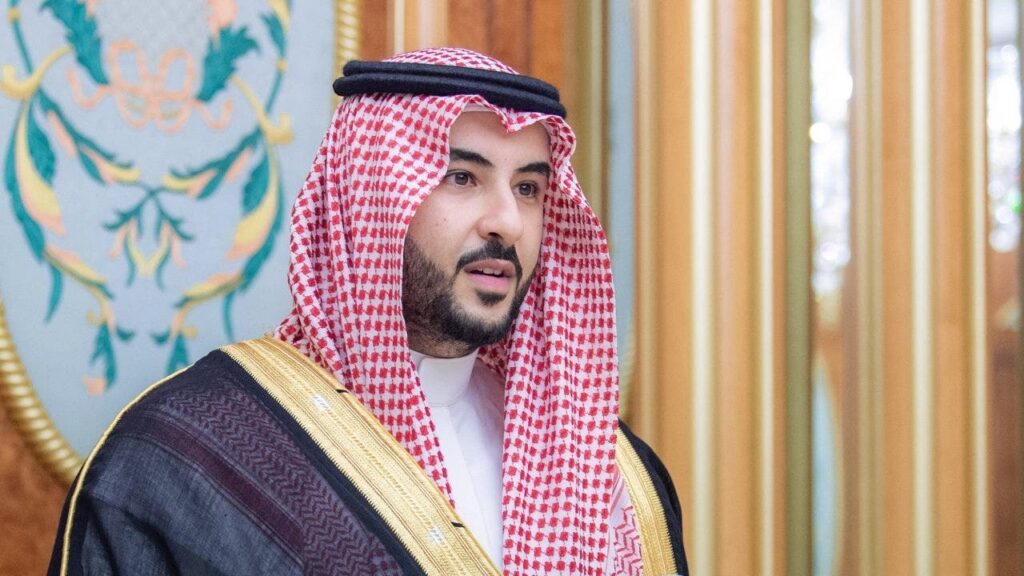 Prince Khalid bin Salman’s White House talks focused on Middle East peace
