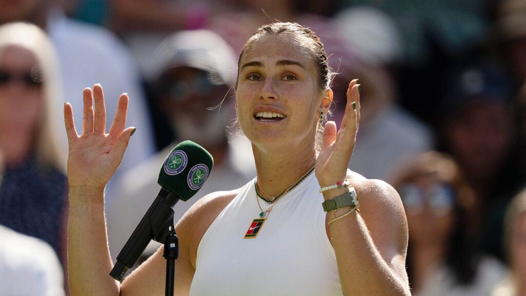 Top-ranked tennis star sets the record straight after Wimbledon quarterfinal