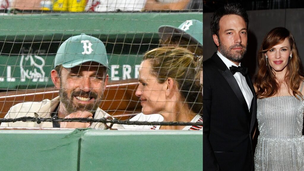 Ben Affleck and Jennifer Garner reunite at Red Sox game with their children Ben Affleck and Jennifer Garner reunite at Red Sox game with their children