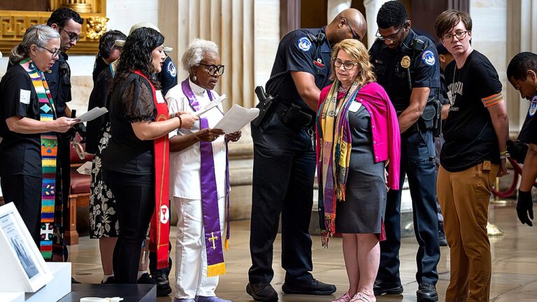 Capitol Police arrest dozens protesting Trump’s ‘big, beautiful bill’