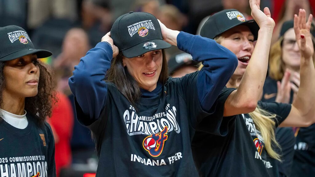 Caitlin Clark says WNBA is ‘sick’ over Fever’s Commissioner’s Cup win