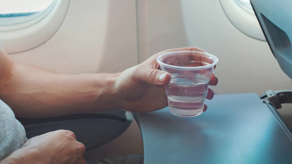 Airplane bathrooms and water among dirtiest areas on flights, experts say