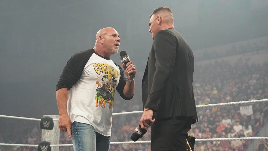 Gunther dishes on upcoming Goldberg match