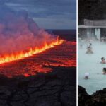 Tourists flee as volcano erupts near Iceland’s world-famous Blue Lagoon resort