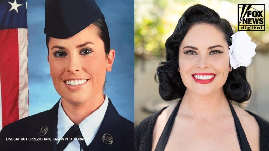 Air Force veteran with traumatic brain injury transforms into ’40s pinup model