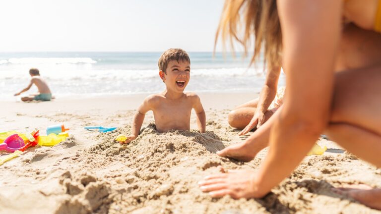 Florida beach bans visitors from digging deep holes in sand for safety and turtle protection
