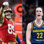 George Kittle praises fellow Iowa alum Caitlin Clark: ‘A dog’