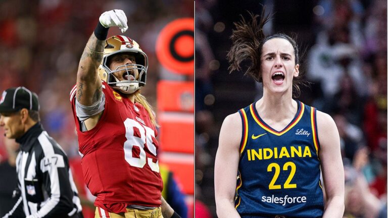 George Kittle praises fellow Iowa alum Caitlin Clark: ‘A dog’