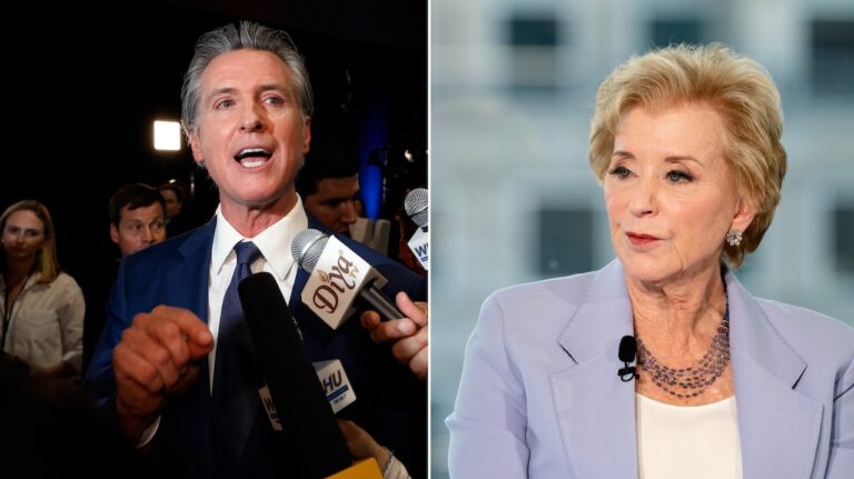 McMahon responds to Newsom’s mockery over trans athletes Title IX ruling