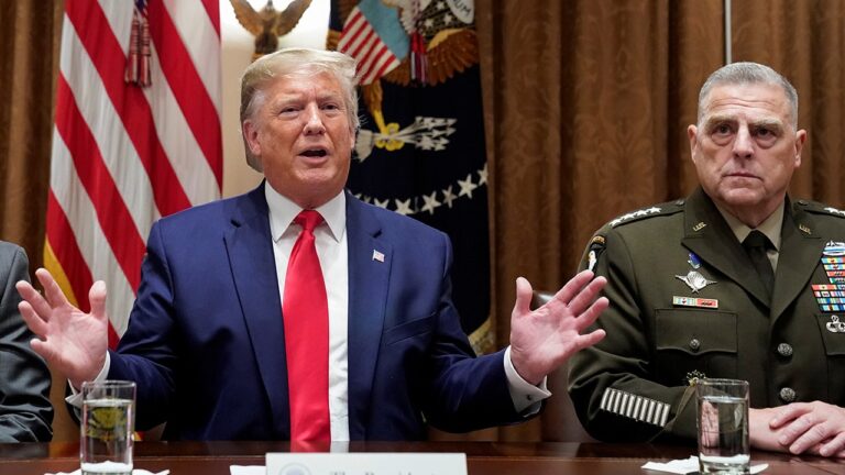 Trump says he and Milley clashed over leaving equipment in Afghanistan