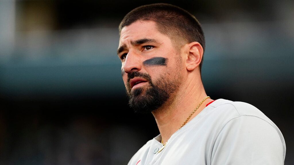 Phillies’ Nick Castellanos confronts fan for berating teammate after loss