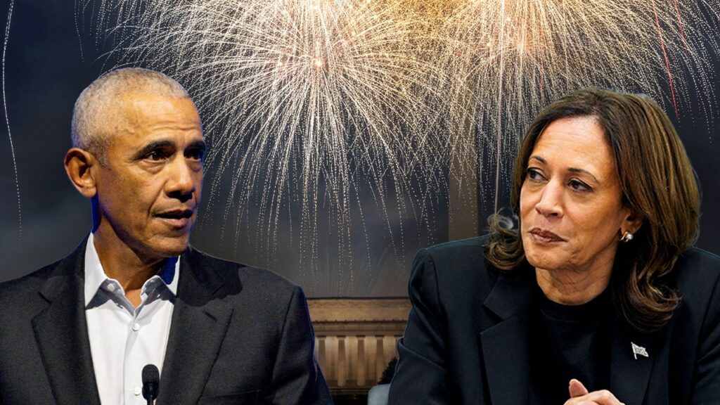 Harris, Obama warn of threats to democracy in somber July 4 messages