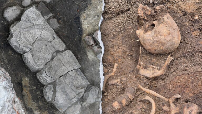 Rare 13th-century knight’s tomb discovered in remarkable condition in Gdańsk, Poland