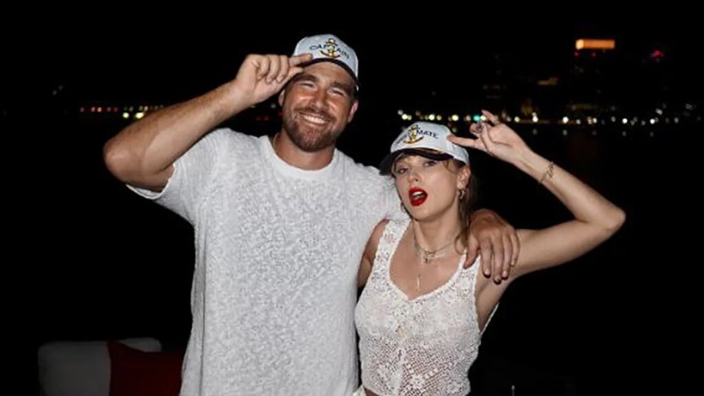 Travis Kelce said Taylor Swift’s music gave him a blueprint for her ideal man