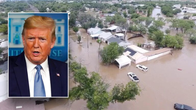 Critics link Texas flood devastation to Trump-era cuts and climate policies