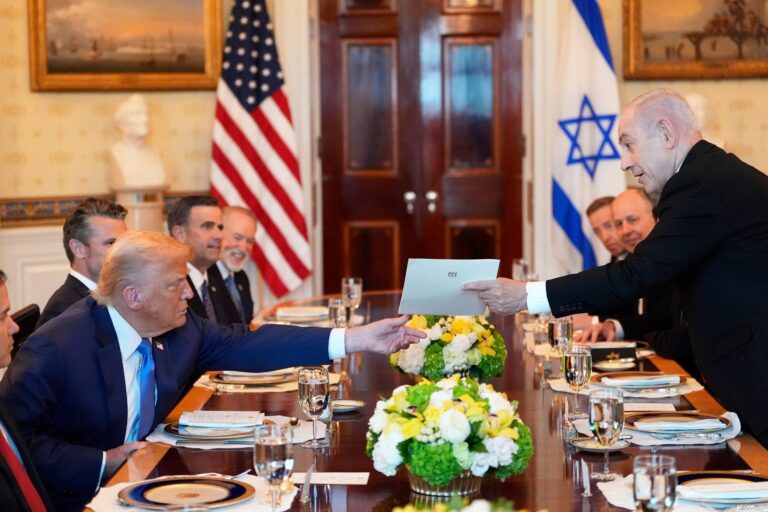 Netanyahu nominates Trump for Nobel Peace Prize during White House meeting