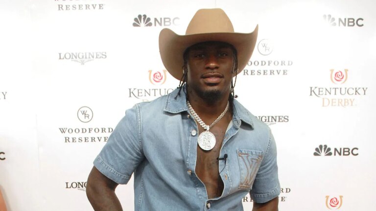 Panthers WR Xavier Legette goes viral helping friend with ATV stuck in mud