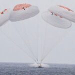 Astronauts return to Earth with Pacific splashdown following 5-month ISS mission