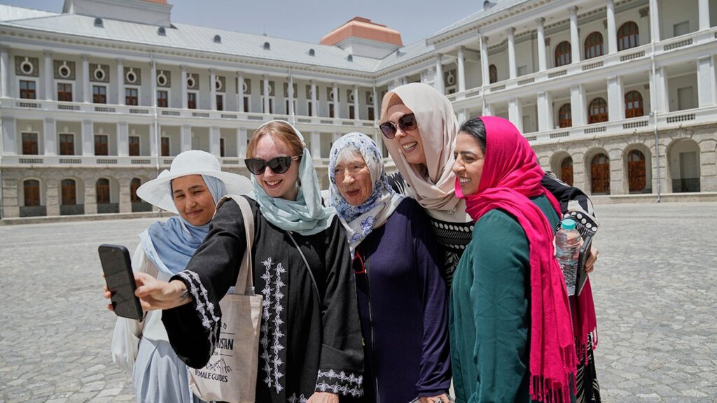 Afghanistan touts its tourism industry as young influencers visit the Taliban-run country