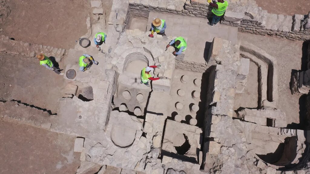 Archaeologists uncover 1,700-year-old ancient Roman bathhouse in Turkey