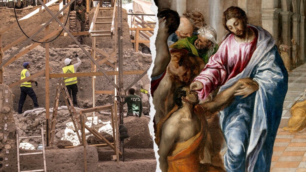Ancient dam discovered near Pool of Siloam where Jesus healed blind man