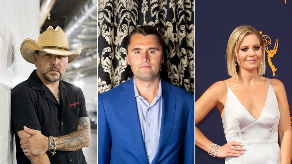 Charlie Kirk dead: Jason Aldean, Candace Cameron Bure lead celebrity tributes Charlie Kirk dead: Jason Aldean, Candace Cameron Bure lead celebrity tributes