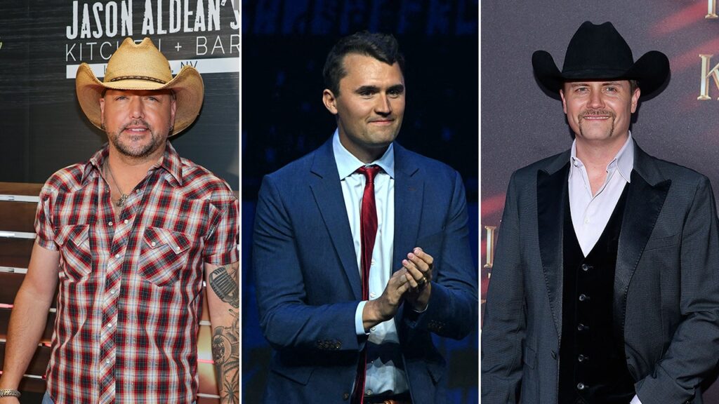 Charlie Kirk dead: Jason Aldean, Lee Greenwood lead celebrity tributes Charlie Kirk dead: Jason Aldean, Lee Greenwood lead celebrity tributes