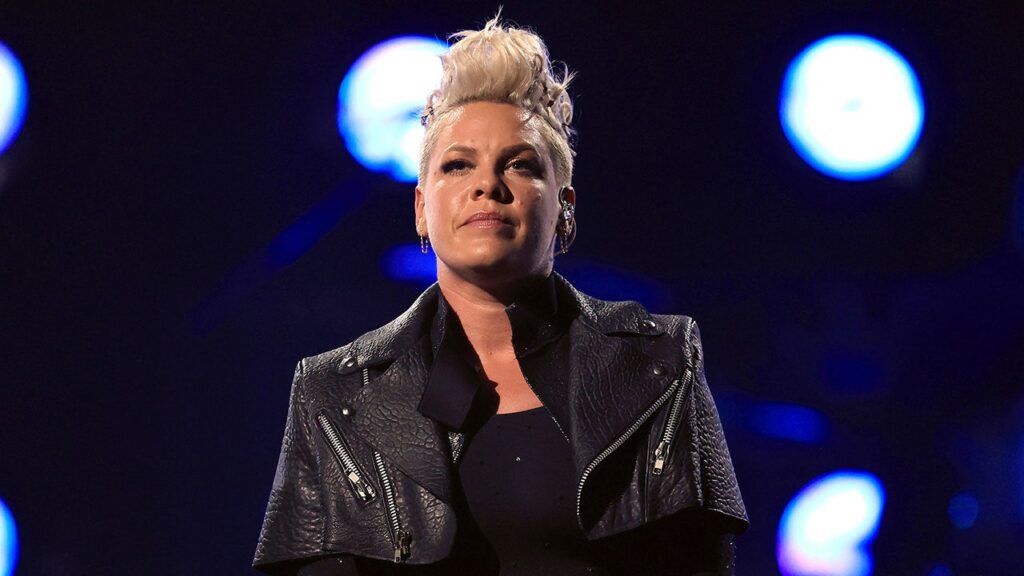 Pink recovers from E. coli with IV fluids and red wine Pink recovers from E. coli with IV fluids and red wine